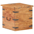 vidaXL Chest 15.7x15.7x15.7 Solid Acacia Wood
