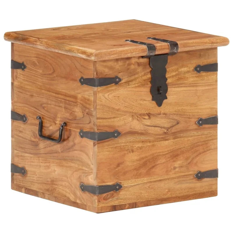 vidaXL Chest 15.7x15.7x15.7 Solid Acacia Wood
