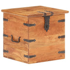 vidaXL Chest 15.7x15.7x15.7 Solid Acacia Wood