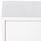 SAFAVIEH Couture Kristien White/ Gold Lacquer Chest - 24Wx18Dx26H