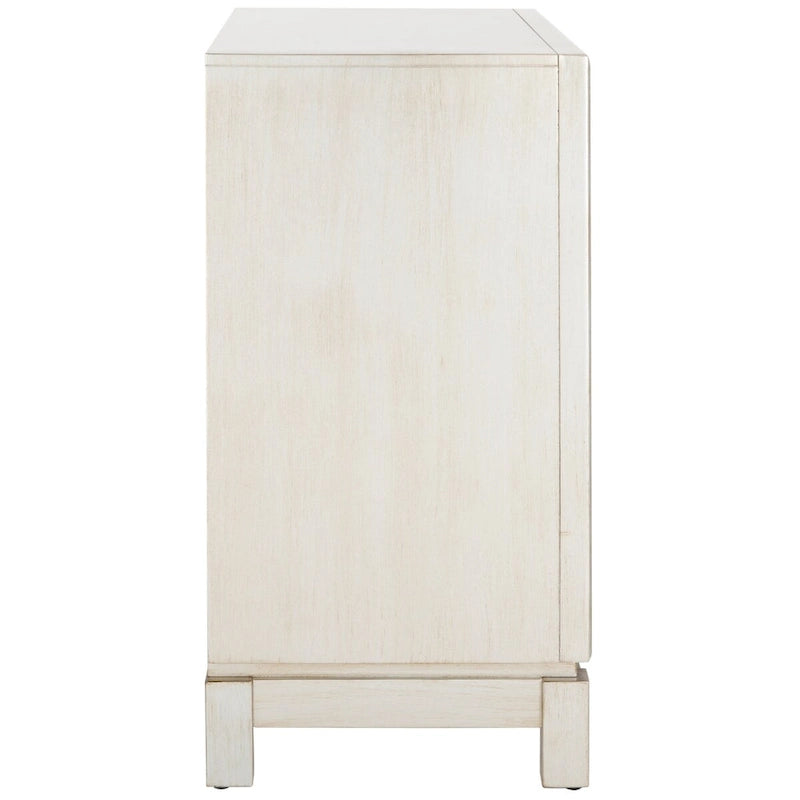 SAFAVIEH Cyntha 2-Door Nickel Storage Chest - 32Wx16Dx33H