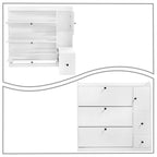 Minimalist Multifunctional Shoe Storage Cabinet with Pull Down Seat