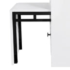 Minimalist Multifunctional Shoe Storage Cabinet with Pull Down Seat