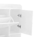 Minimalist Multifunctional Shoe Storage Cabinet with Pull Down Seat