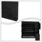 Minimalist Multifunctional Shoe Storage Cabinet with Pull Down Seat