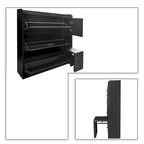 Minimalist Multifunctional Shoe Storage Cabinet with Pull Down Seat