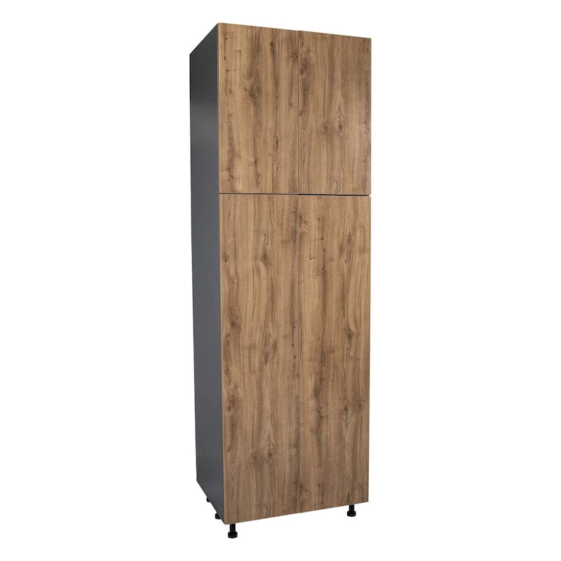 24 x 96 Utility Cabinet-Four Door-Grey - 24 x 96 x 23 3/8