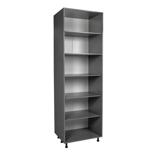 24 x 96 Utility Cabinet-Four Door-Grey - 24 x 96 x 23 3/8