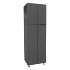 24 x 96 Utility Cabinet-Four Door-Grey - 24 x 96 x 23 3/8