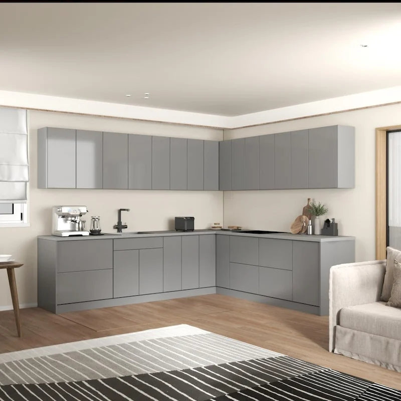 Kitchen Modern Collection Gray Color Base Size 10x8,5Ft Wide - 102x120