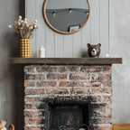 60-In Fireplace Mantel Shelf Wall Mounted - Farmhouse Floating Shelves