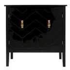 2 Door Wooden Cabinets Gray Wood Cabinet Vintage Style