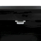 2 Door Wooden Cabinets Gray Wood Cabinet Vintage Style