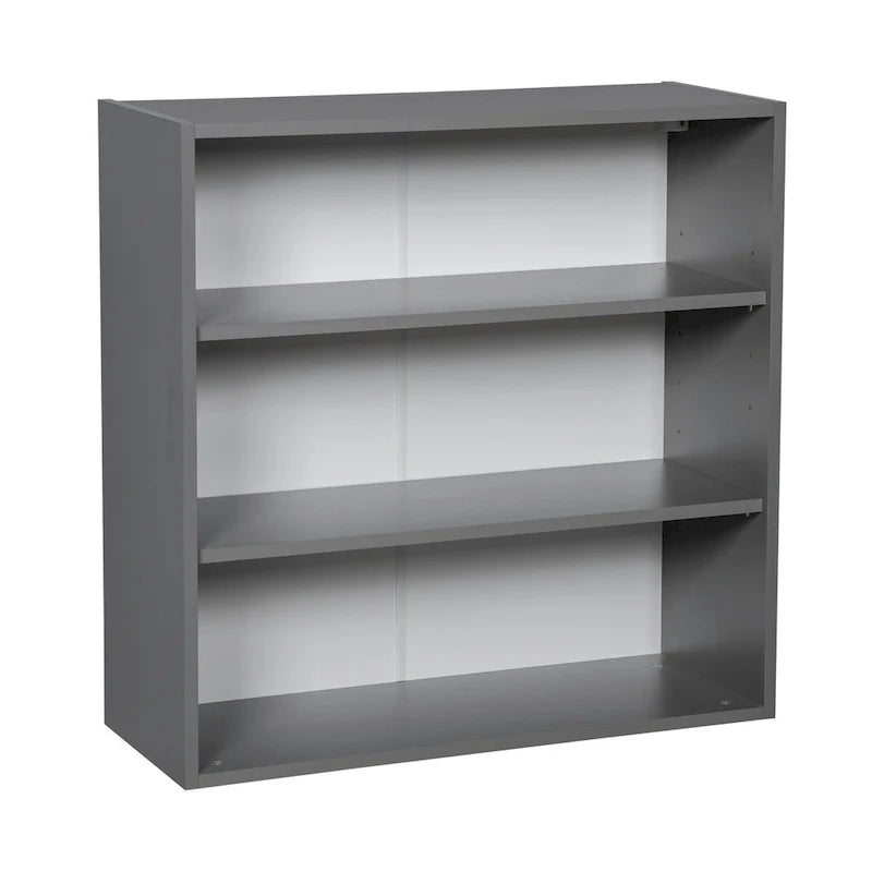 27 x 30 Wall Cabinet-Double Door-Grey - 27 x 30 x 12