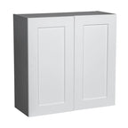 27 x 30 Wall Cabinet-Double Door-Grey - 27 x 30 x 12