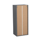 18 x 36 Wall Cabinet-Single Door-Grey - 18 x 36 x 12