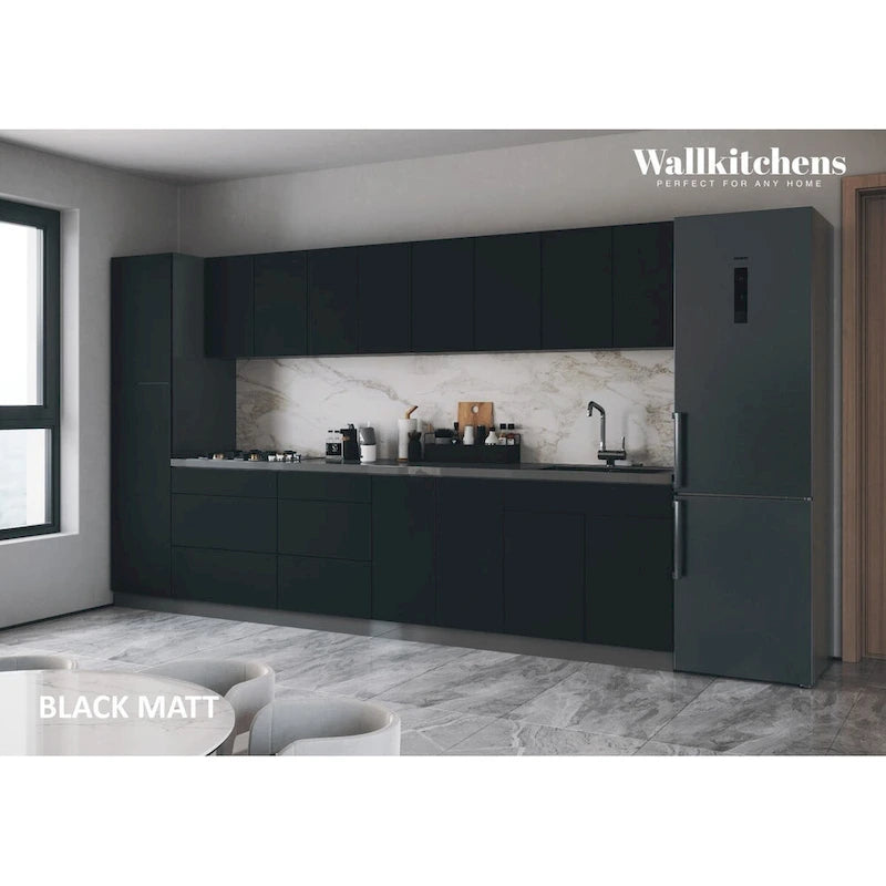 Kitchen Elegant Collection Black Color Base Size 11Ft Wide - 135x24