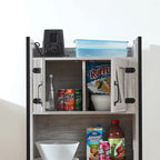 Yak About It Dorm Hutch - Over the Fridge Organizer by DormCo - 23.60L x 9.85D x 74H