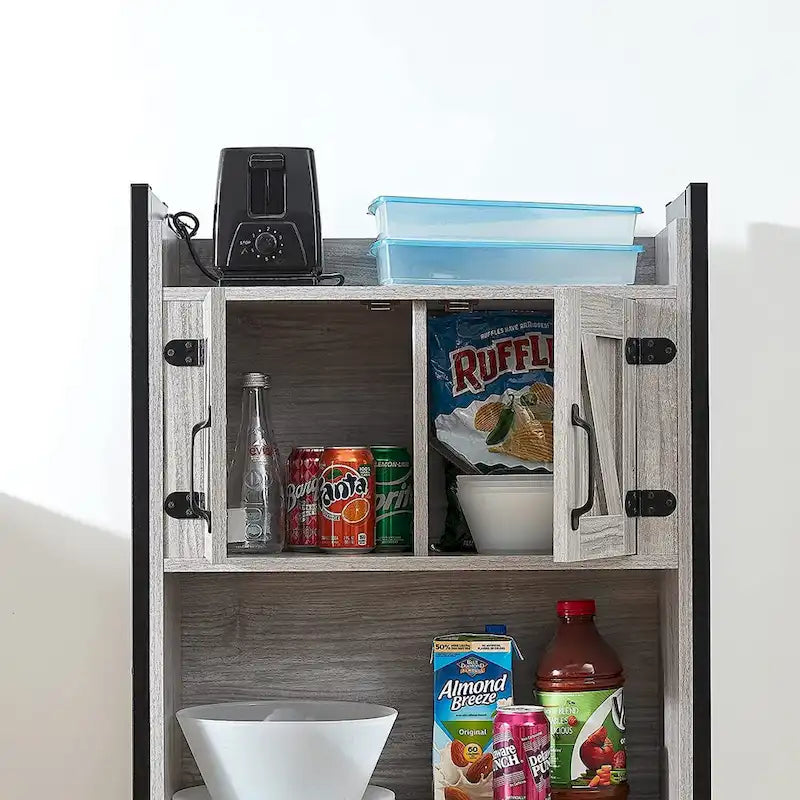 Yak About It Dorm Hutch - Over the Fridge Organizer by DormCo - 23.60L x 9.85D x 74H