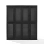 Crosley Essen 2Pc Glass Door Kitchen Pantry Storage Cabinet Set