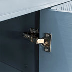 70.07 Wood Storage Cabinet with 4 Doors and Adjustable Shelves