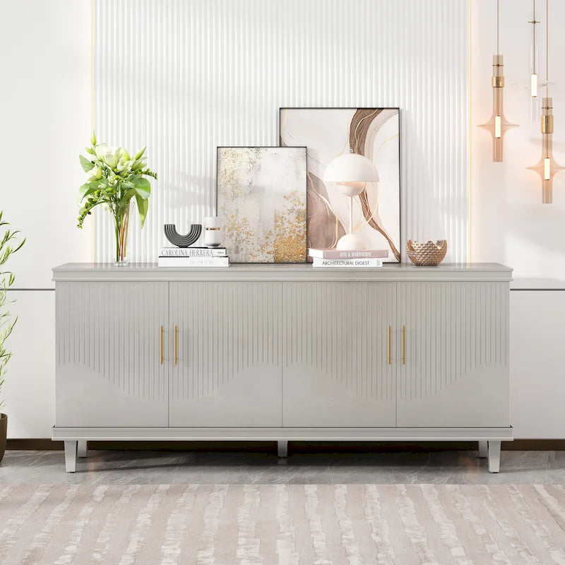 Large Size 4-Door Cabinet