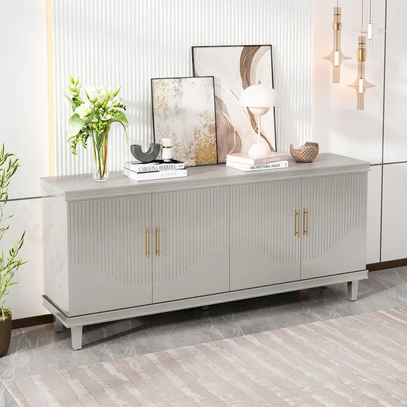 Large Size 4-Door Cabinet