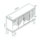 Large Size 4-Door Cabinet