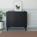 Merk Black Cabinet 2 Door