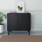 Merk Black Cabinet 2 Door