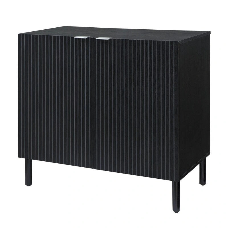 Merk Black Cabinet 2 Door