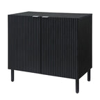 Merk Black Cabinet 2 Door