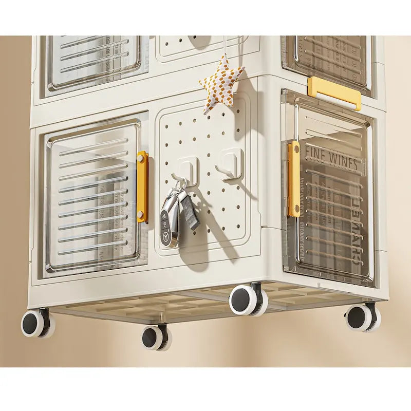 Mobile Multifunction Utility Rolling Storage Organizer