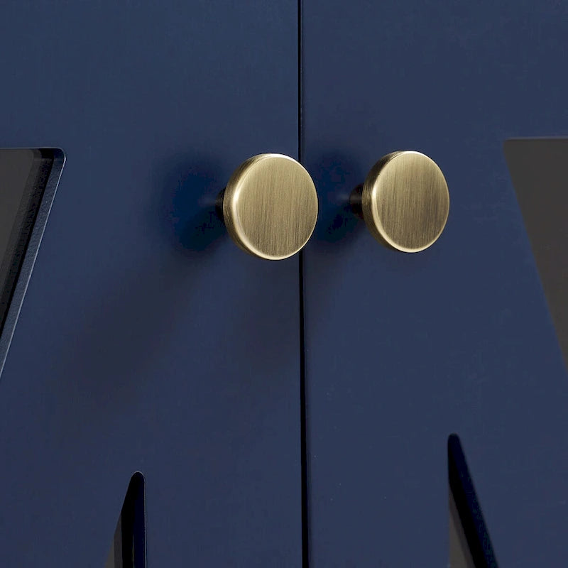 Crosley Cassai 3Pc Media Storage Cabinet Set