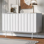 Modern Cabinet with 4 Doors and Adjustable Shelves