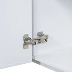 Modern Cabinet with 4 Doors and Adjustable Shelves