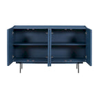 Modern Cabinet with 4 Doors and Adjustable Shelves