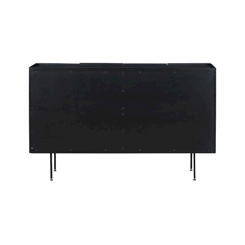 Modern Cabinet with 4 Doors and Adjustable Shelves