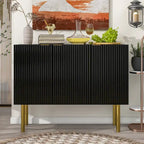 Modern Simple Sideboard Cabinet with Adjustable Shelves for Living Room, Dining Room