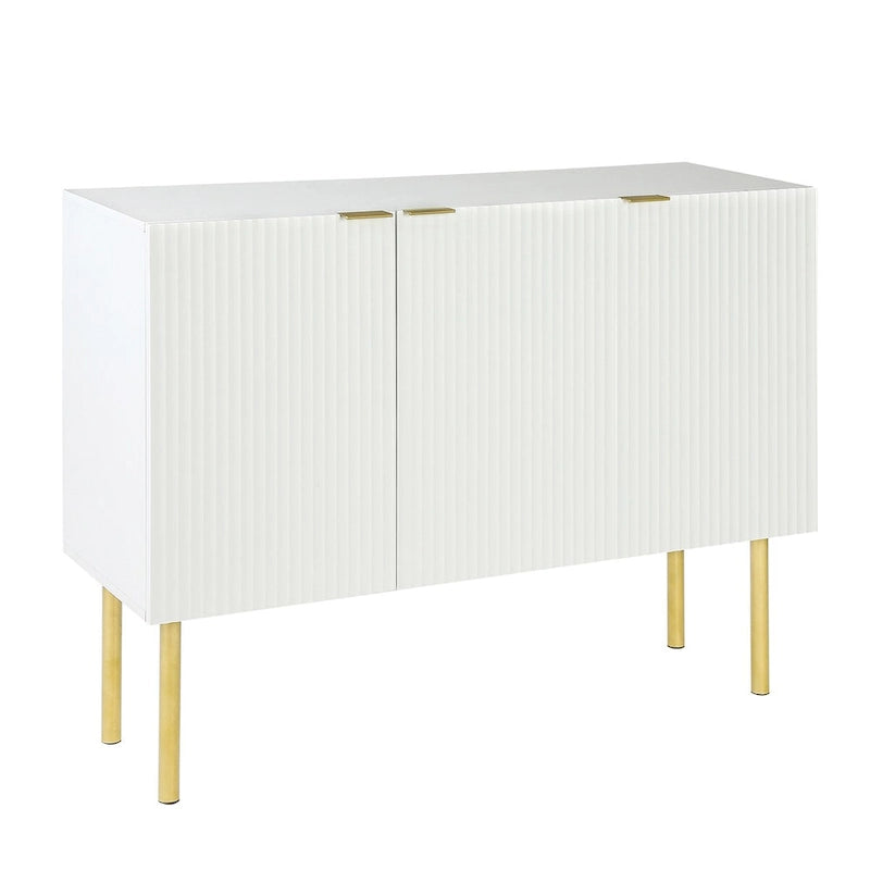 Modern Simple Sideboard Cabinet with Adjustable Shelves for Living Room, Dining Room