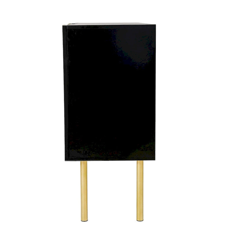 Modern Simple Sideboard Cabinet with Adjustable Shelves for Living Room, Dining Room