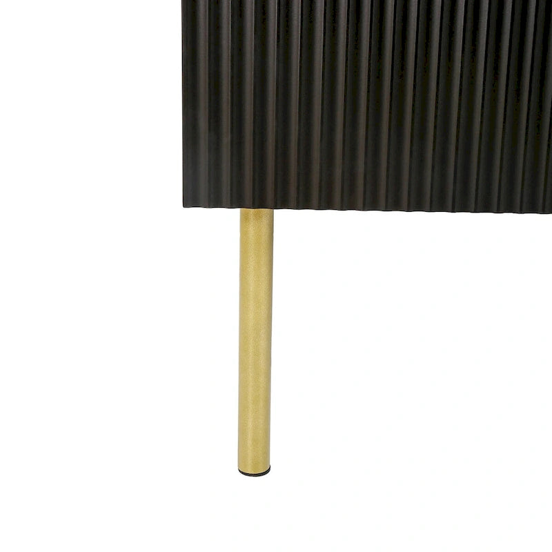 Modern Simple Sideboard Cabinet with Adjustable Shelves for Living Room, Dining Room