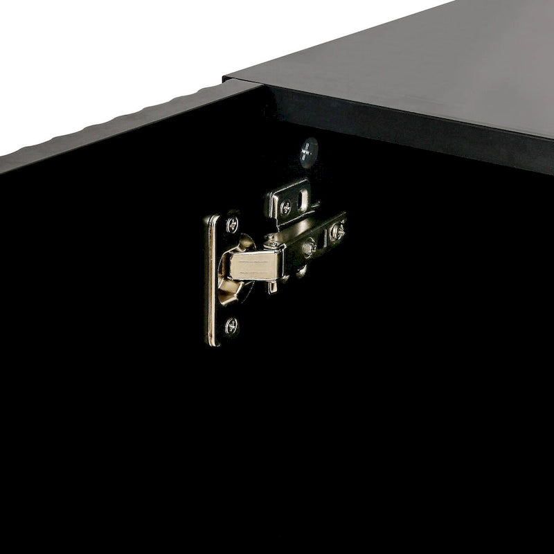 Modern Simple Sideboard Cabinet with Adjustable Shelves for Living Room, Dining Room