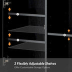 Joseph Midcentury 30Tall 2 Door Accent Cabinet Set of 2 by HULALA HOME