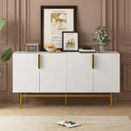 60 Modern Elegant 4-Door Cabinet Buffet/Sideboard
