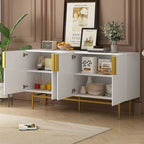 60 Modern Elegant 4-Door Cabinet Buffet/Sideboard