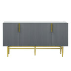 60 Modern Elegant 4-Door Cabinet Buffet/Sideboard