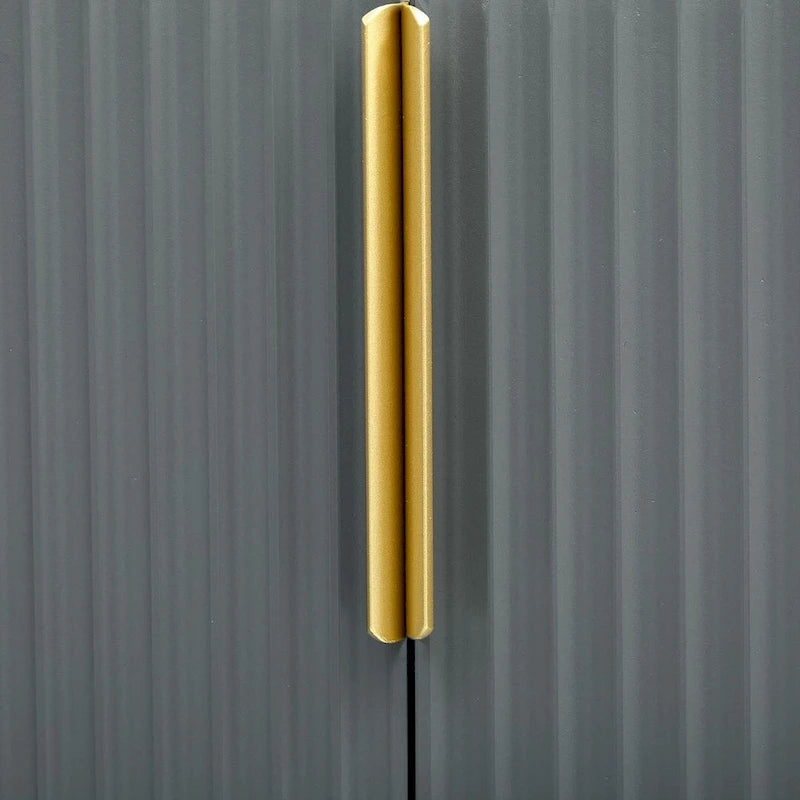 60 Modern Elegant 4-Door Cabinet Buffet/Sideboard