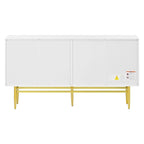 60 Modern Elegant 4-Door Cabinet Buffet/Sideboard