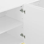 60 Modern Elegant 4-Door Cabinet Buffet/Sideboard